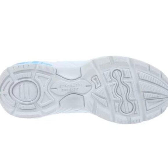 NEW Dr. Scholl's Peggy White Gel Cushion Insole LEATHER Runners Size 6W - Picture 3 of 3